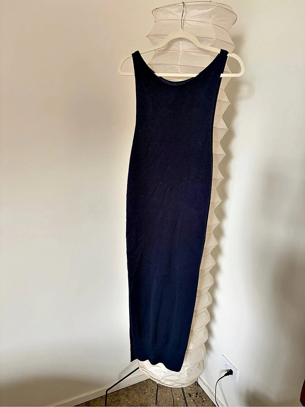 Tom Scott Navy knit dress/vest